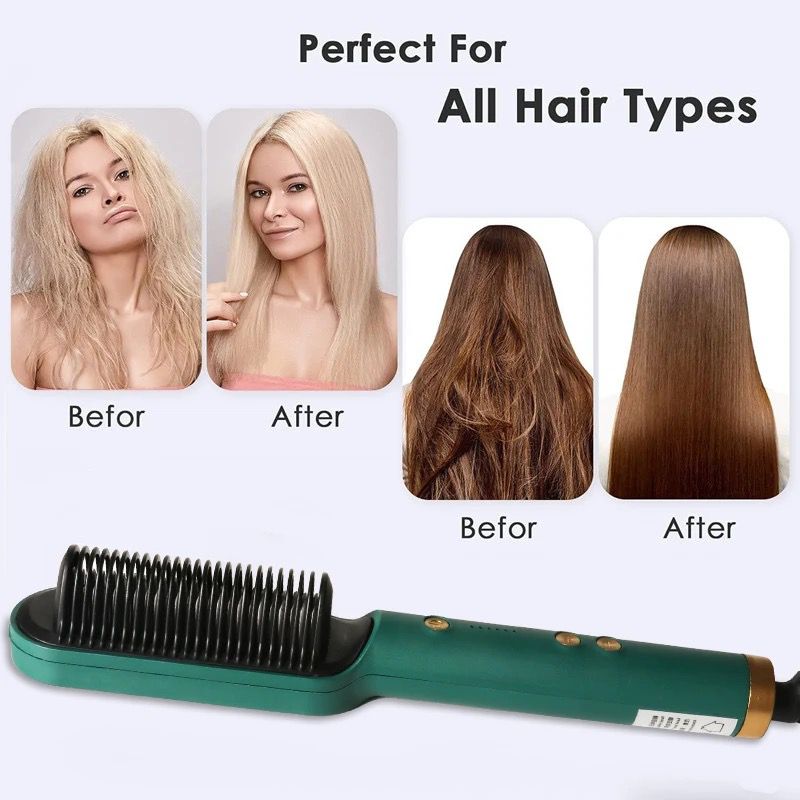 Hair straightener and curly
