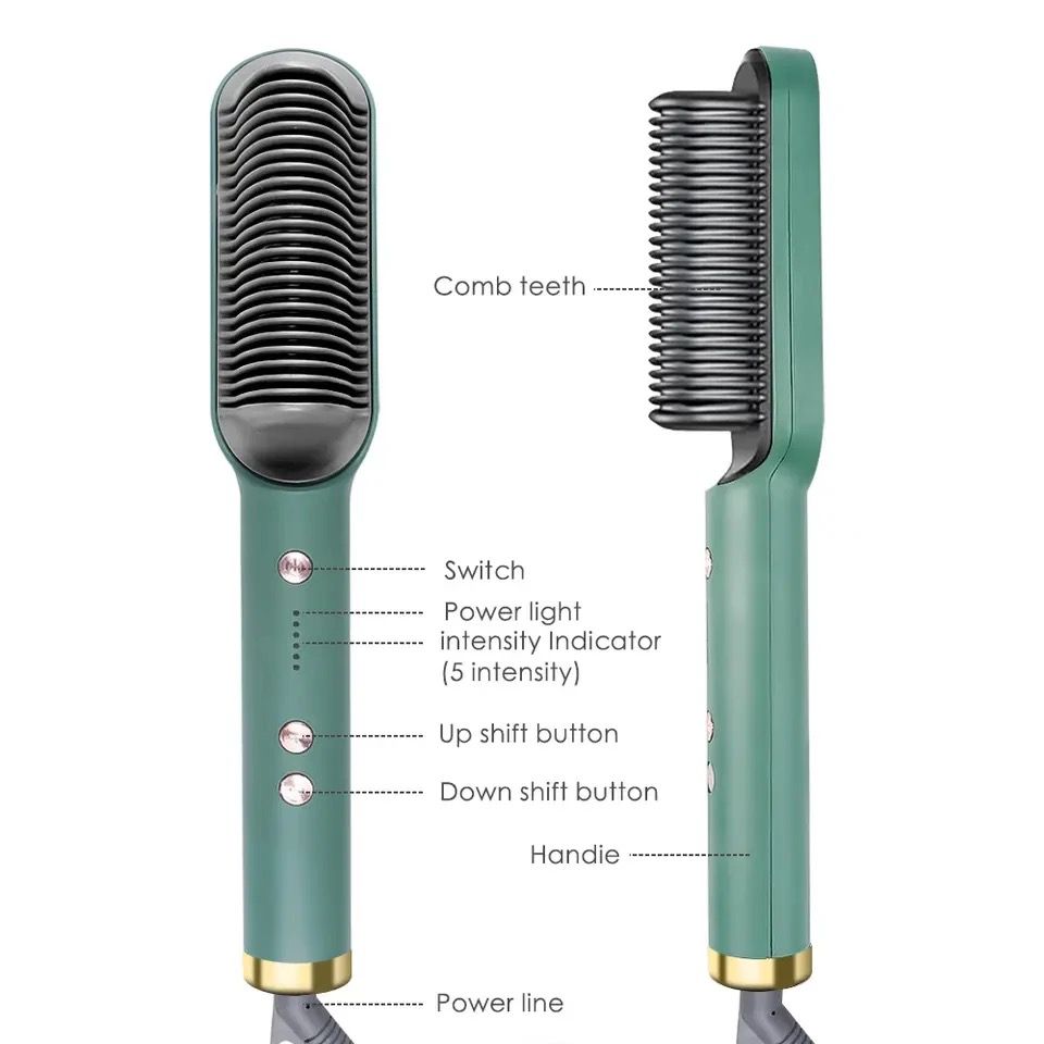 Hair straightener and curly