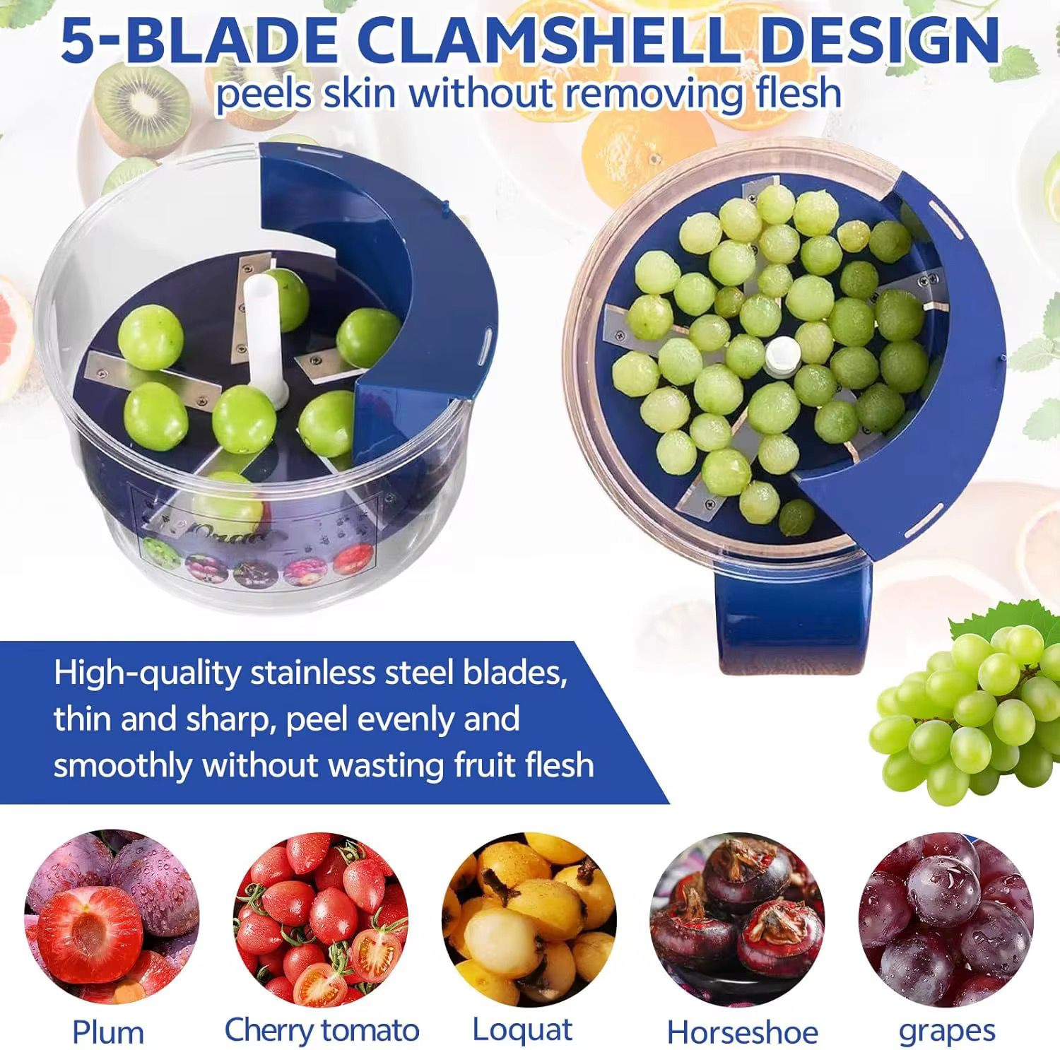 Fruit peeler automatic machine