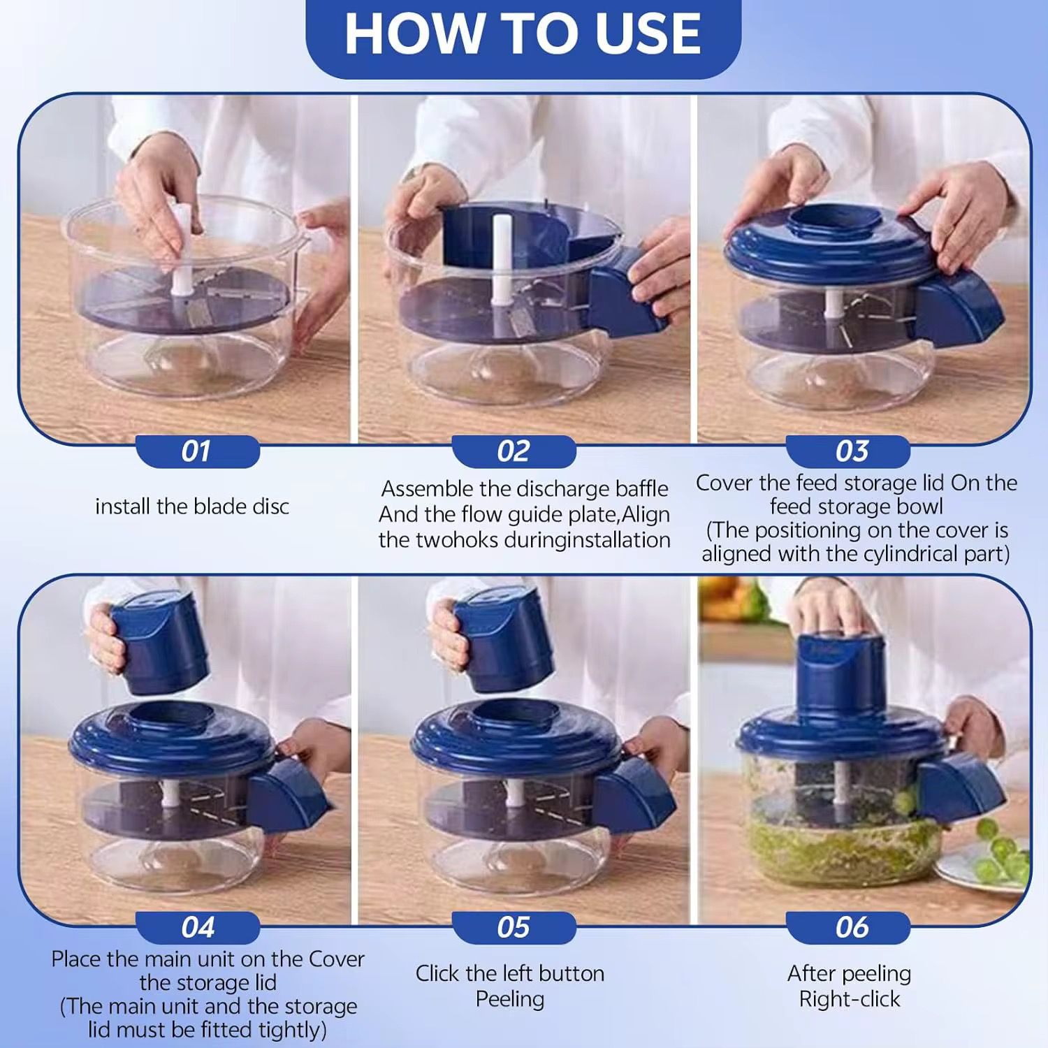 Fruit peeler automatic machine