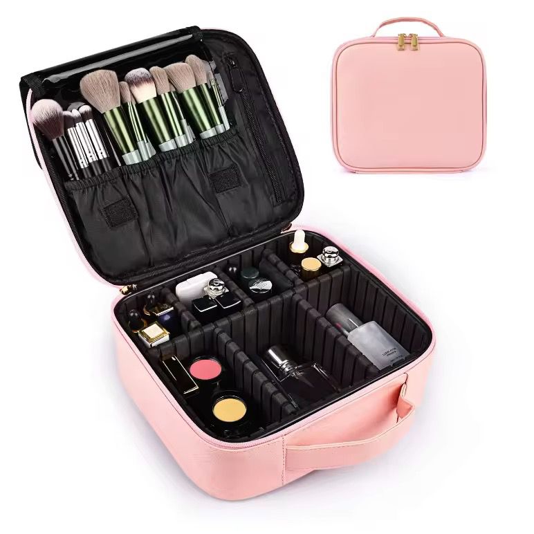 Portable LED smart Makeup travel bag