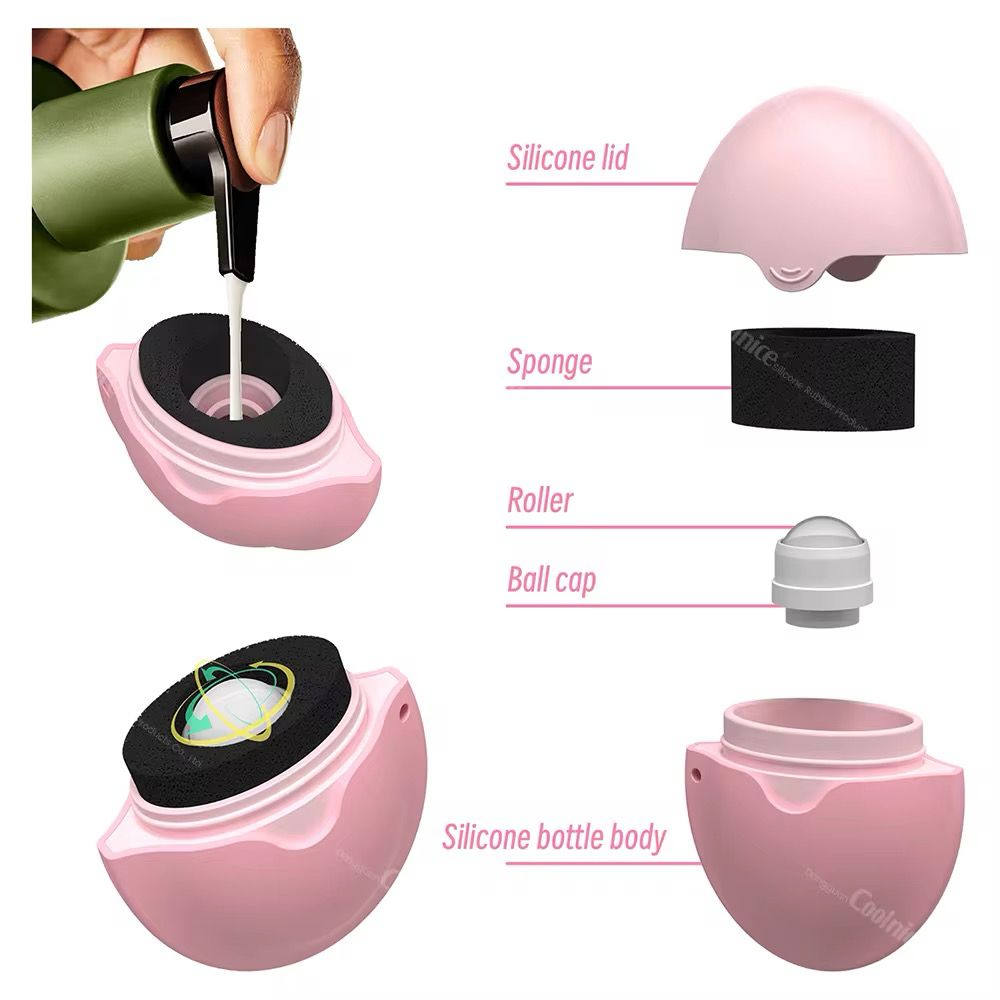 Travel potable sunscreen applicator