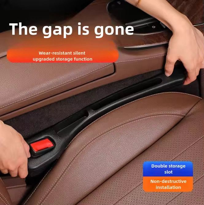 Car seat cap plug seam filler