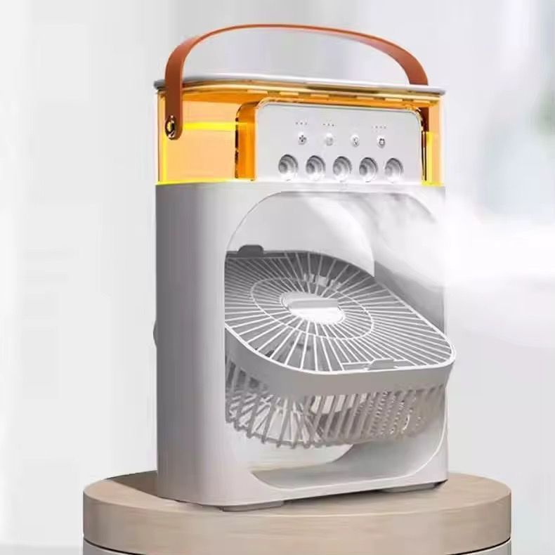 Portable 5-hole mist fan humidifier
