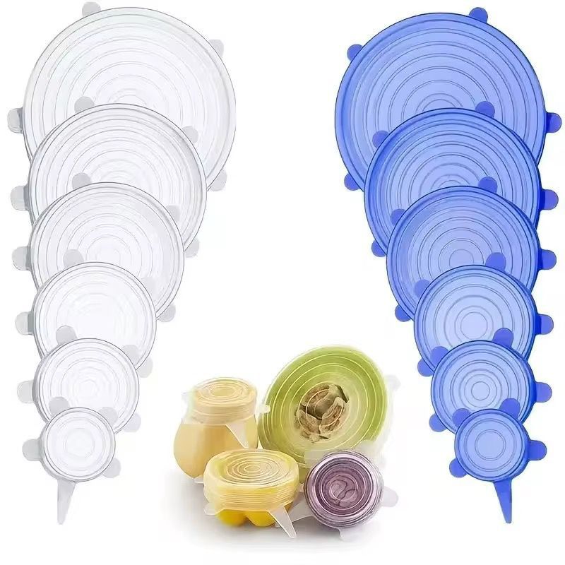 Food grade silicon bowl lids