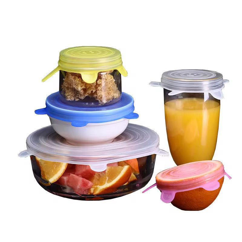 Food grade silicon bowl lids