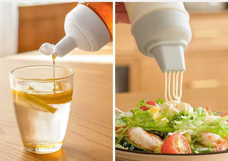 Sauce bottle squeeze