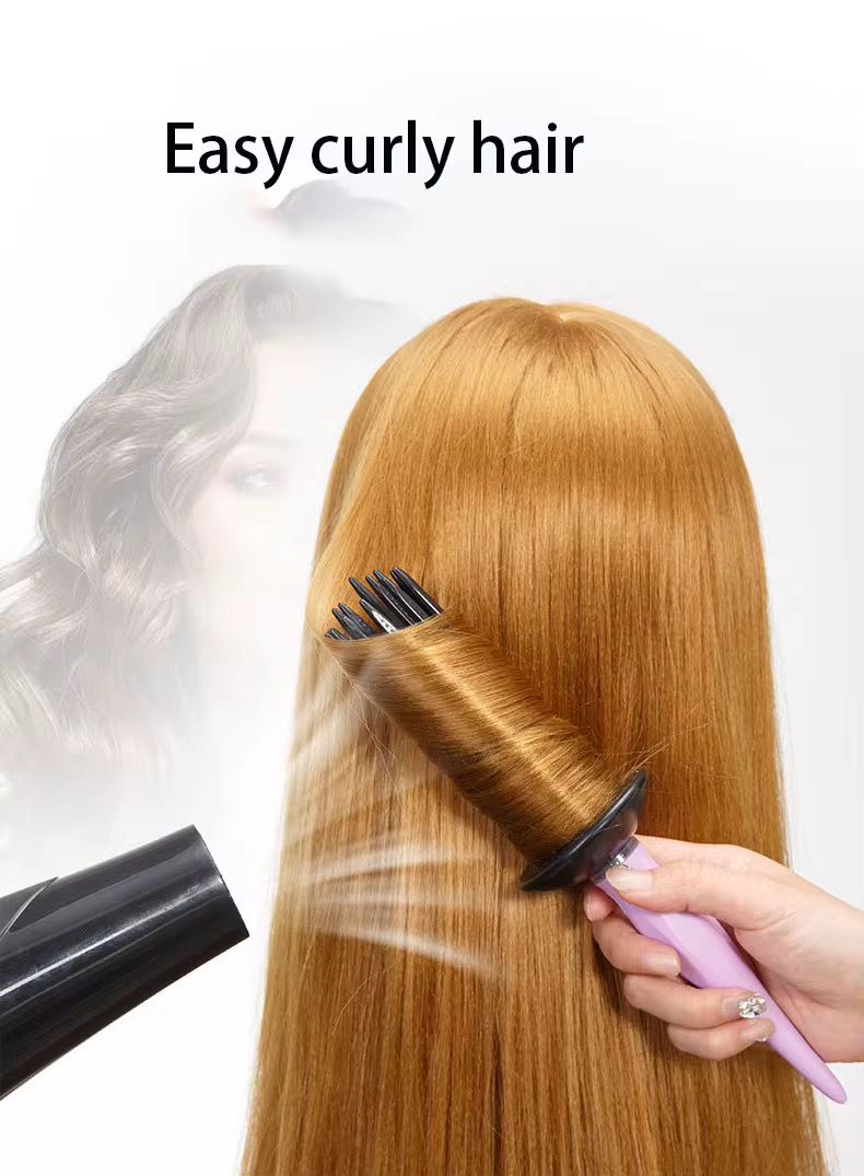 Air felt curly hair