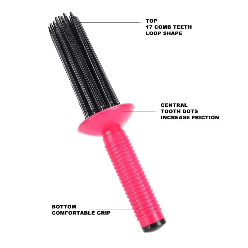 Air felt curly hair