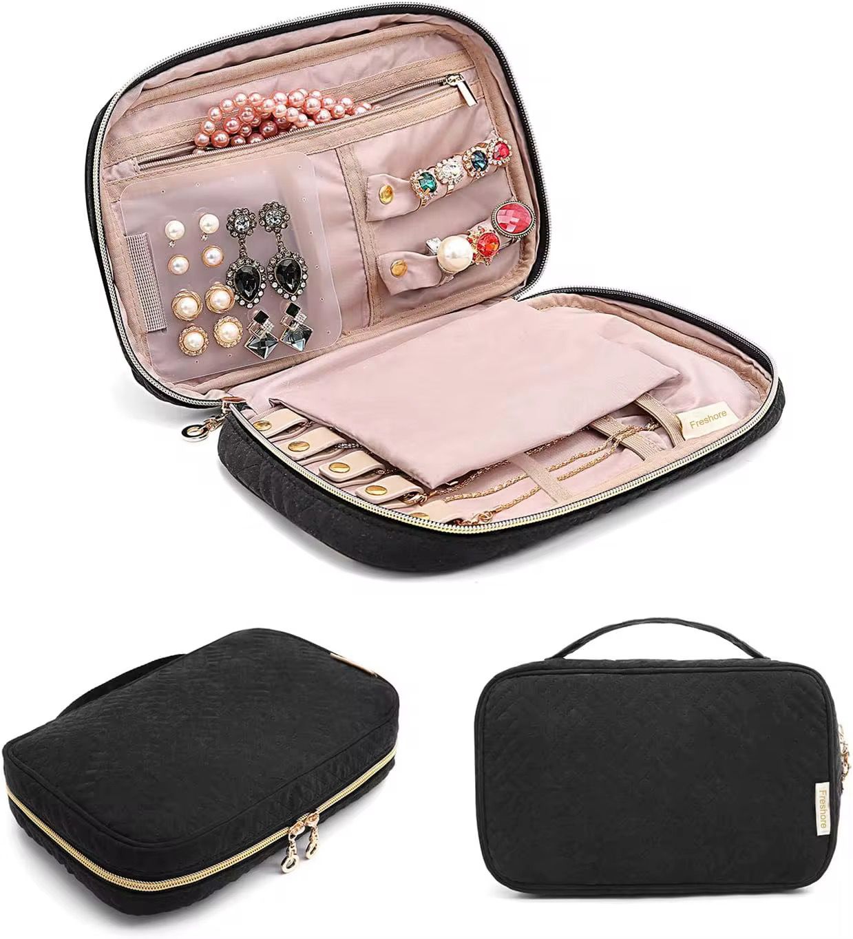 Custom Travel Jewelry case bag